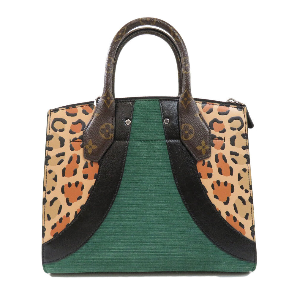 Louis Vuitton Monogram Suede Steamer Handbag Canvas City